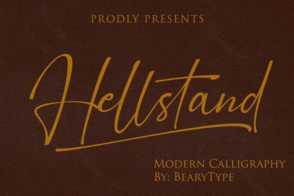 Hellstand Font