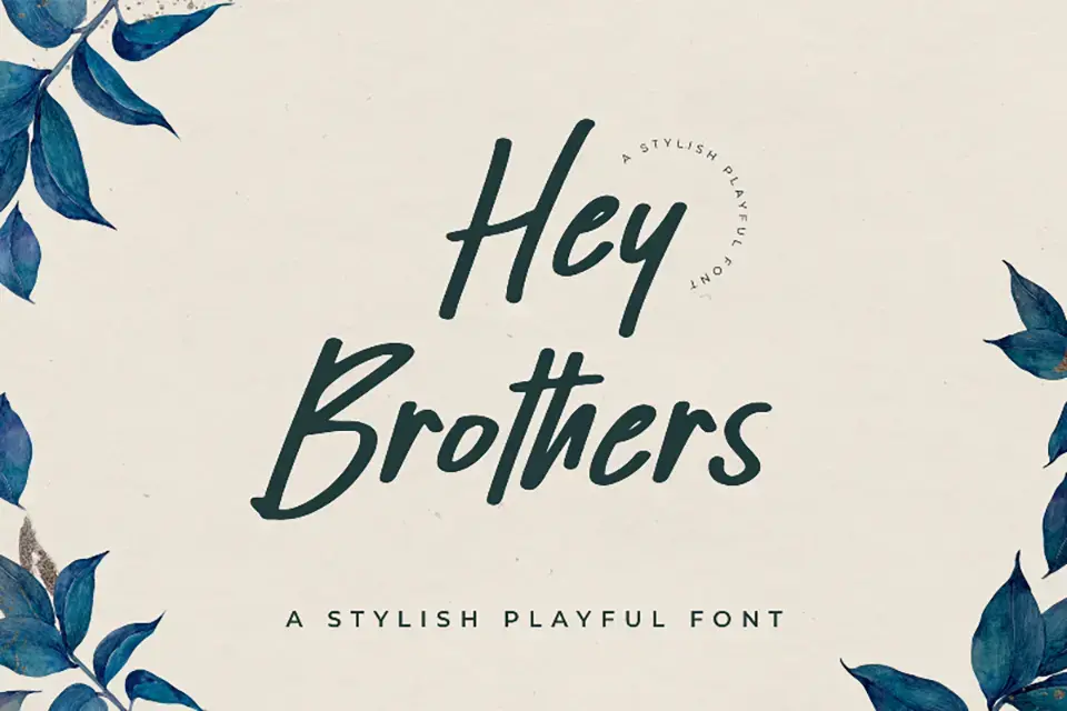 Hey Brothers Font