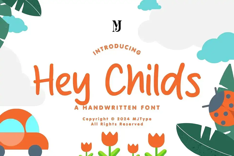 Hey Childs Font