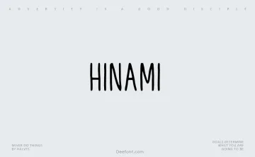 Hinami Font