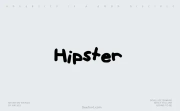 Hipster Font
