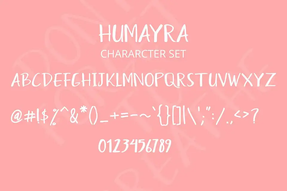 Humayra Font