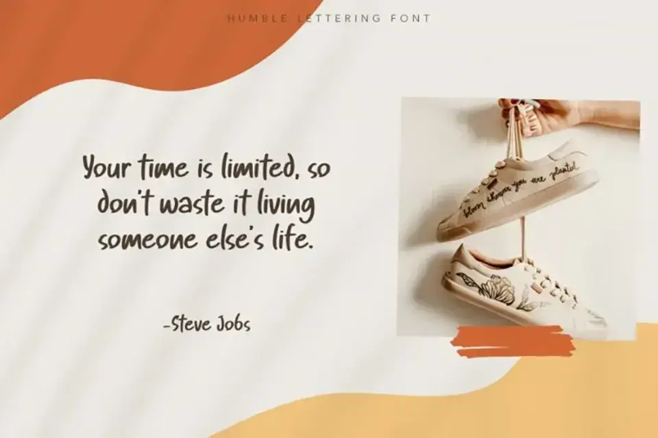 Humble Lettering Font