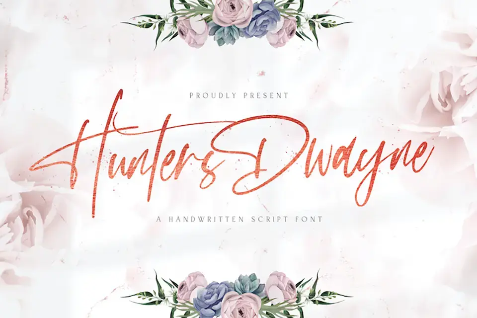 Hunthers Dwayne Font