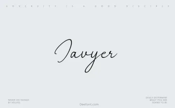 Javyer Font