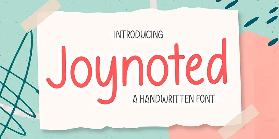 Joynoted Font
