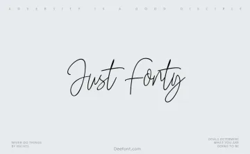 Just Fonty Font