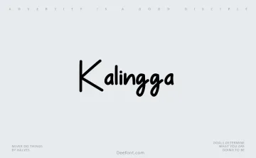 Kalingga Font