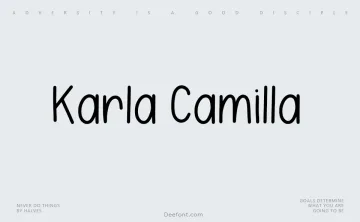 Karla Camilla Font