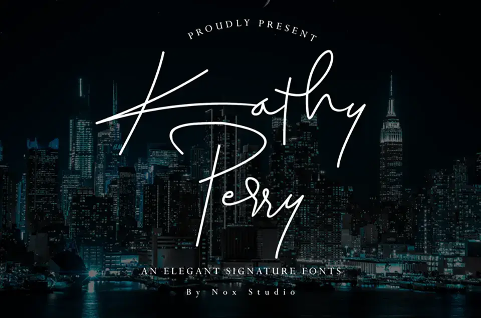Kathy Perry Font