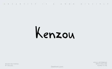 Kenzou Font