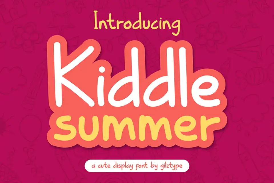 Kiddle Summer Font