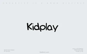 Kidplay Font