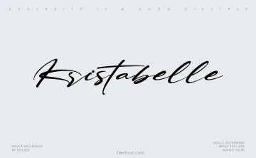 Kristabelle Font