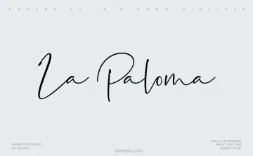 La Paloma Font