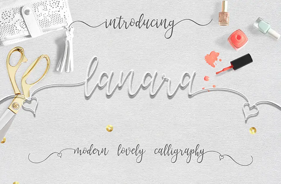 Lanara Script Font