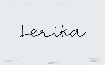 Lerika Font