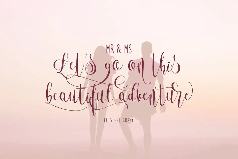 Lets get crazy sans Font