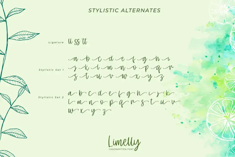 Limelly Font
