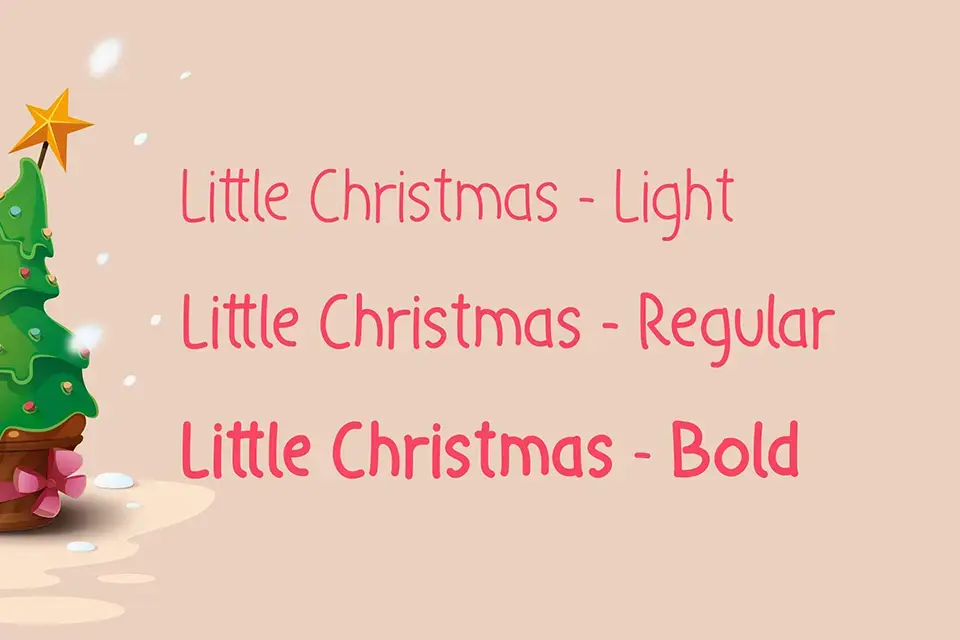 Little Christmas Font