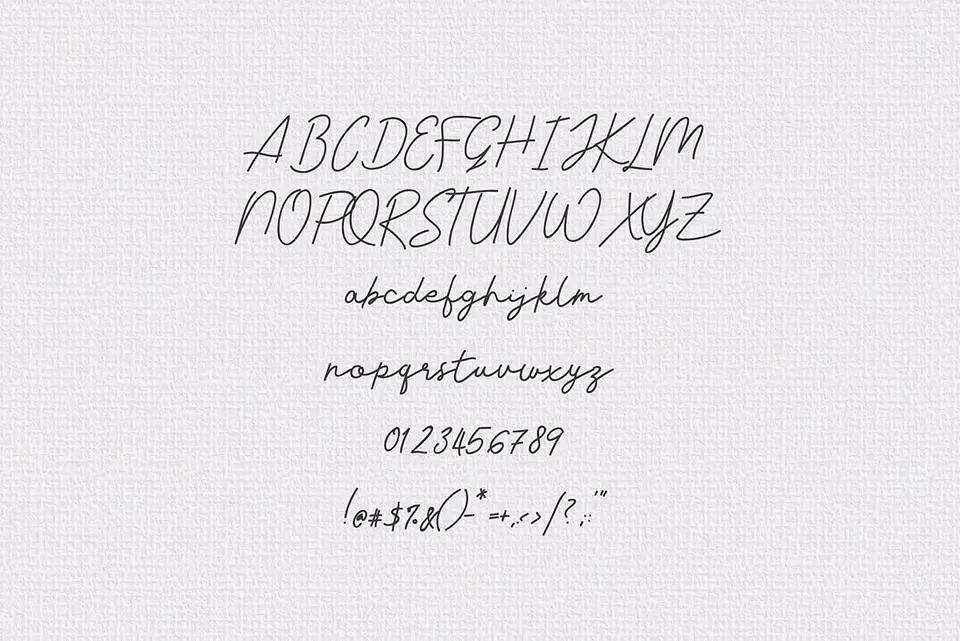 Livvie Signature Font