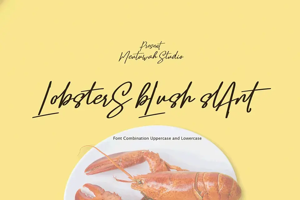 Lobsters Blush Font