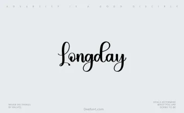 Longday Font