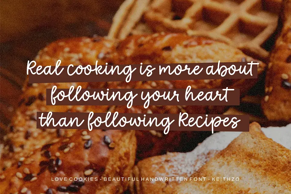Love Cookies Font