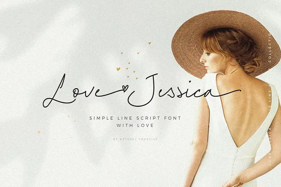 Love Jessica Font
