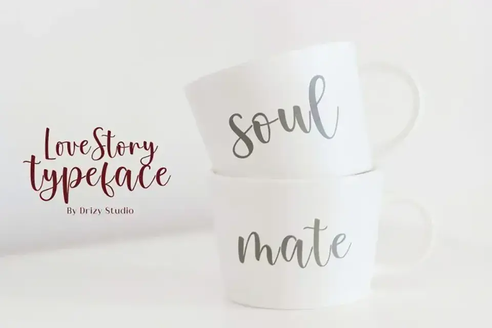 Love Story Script Font
