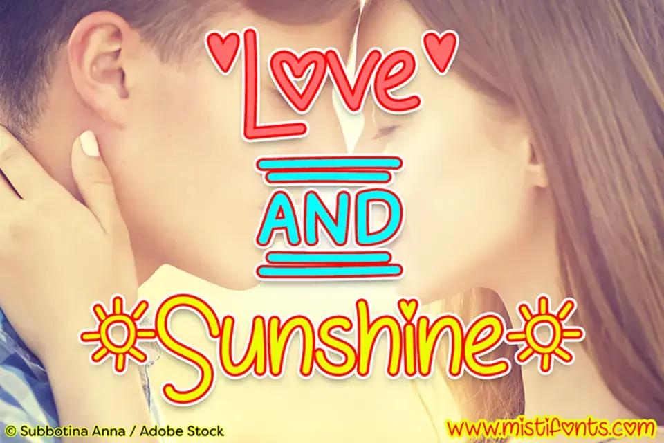 Love & Sunshine Font