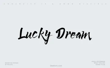Lucky Dream Font