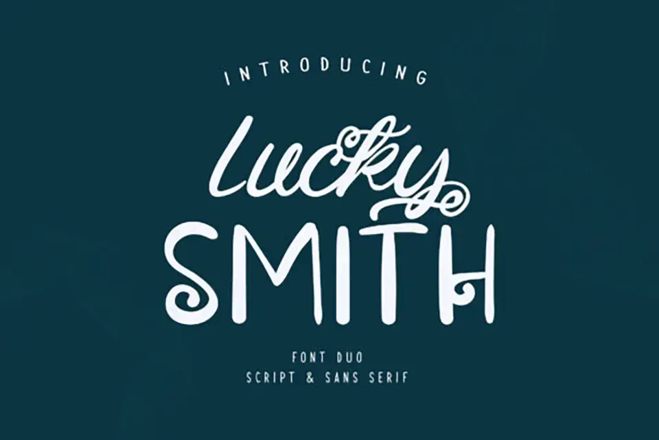 Lucky Smith Script Font