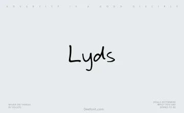 Lyds Font
