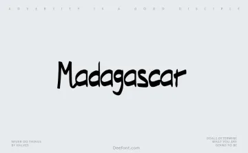 Madagascar Font
