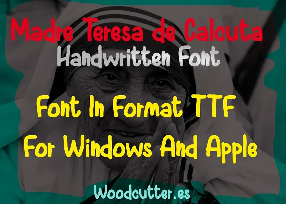 Madre Teresa de Calcuta Font