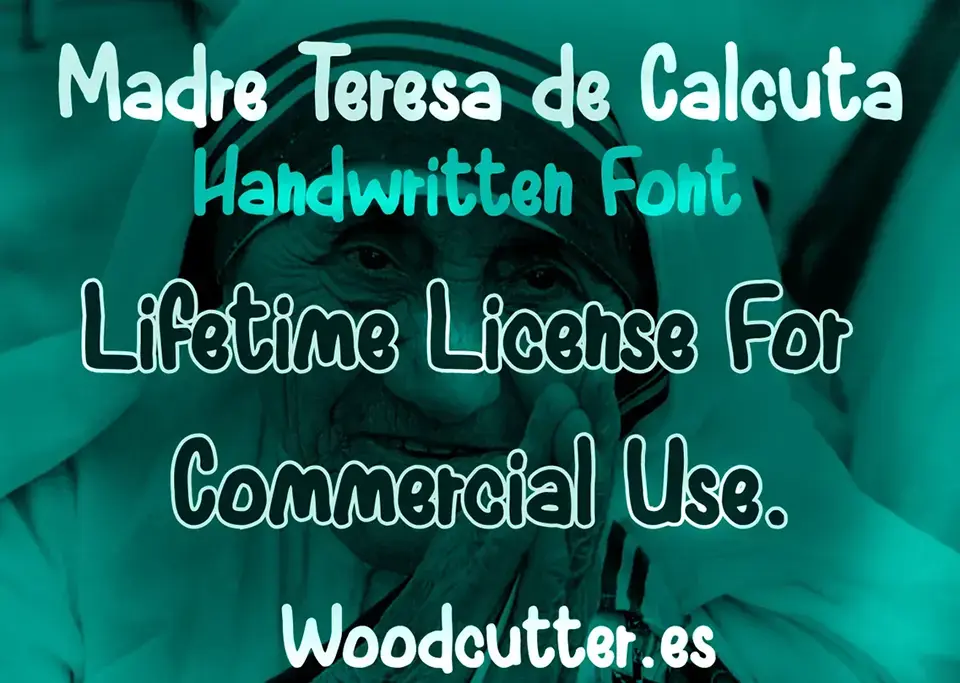 Madre Teresa de Calcuta Font