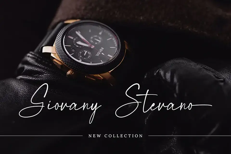 Magnificent Signature Font