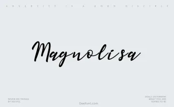 Magnolisa Font