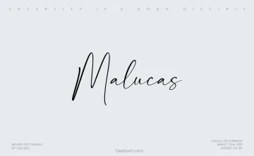 Malucas Font