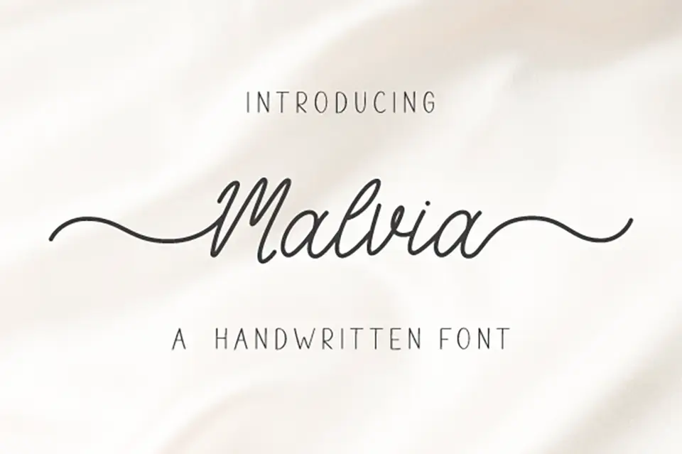 Malvia Font