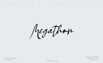 Megathon Font