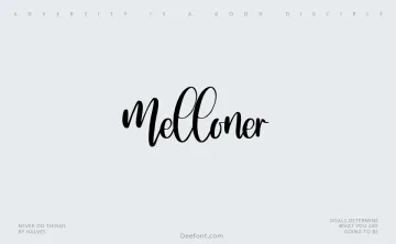 Melloner Font