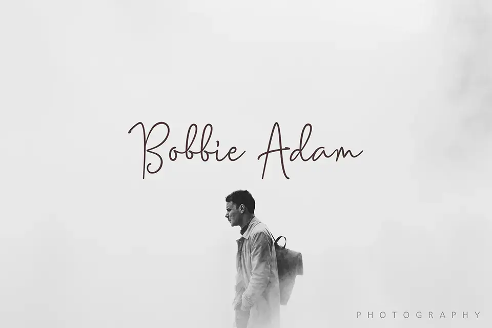 Mention Signature Font