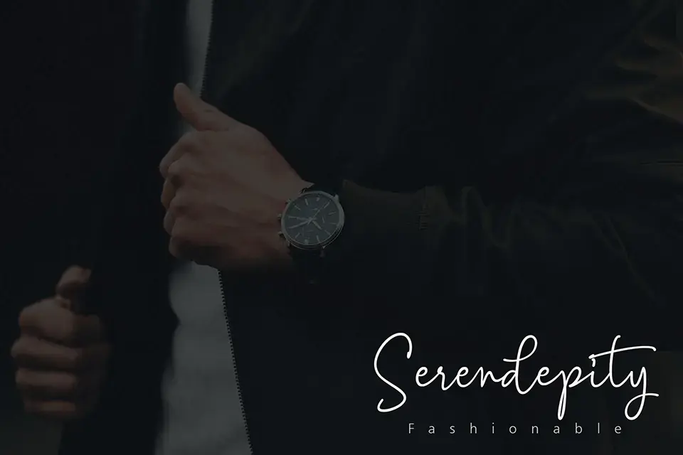 Mention Signature Font