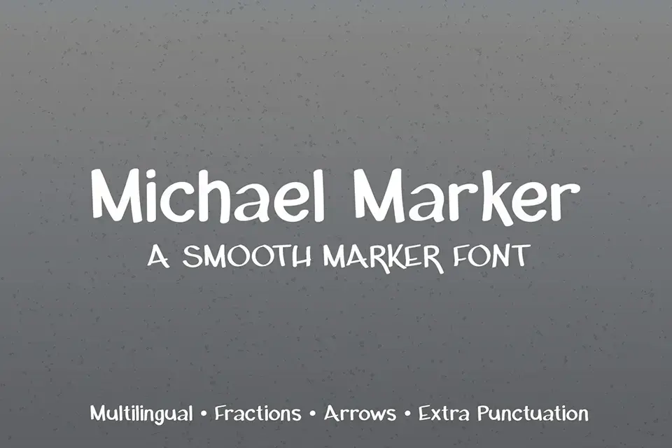 Michael Marker Font