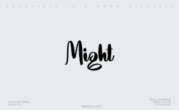 Might Font