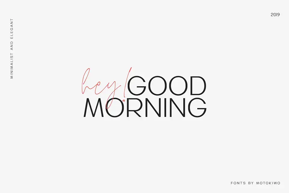 Mode Style Script Font