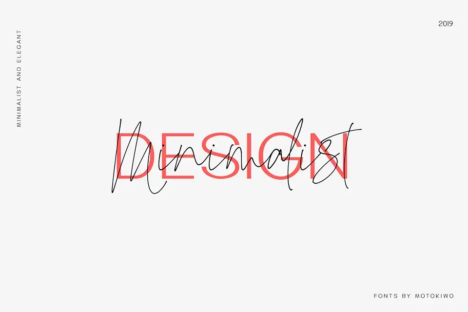 Mode Style Script Font