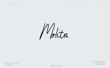 Molita Font